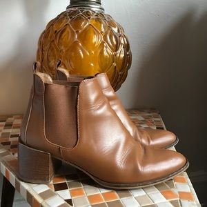 Everlane Cognac Heel Boot